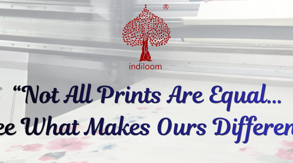 Digital Saree Revolution: Indiloom's Printed Heritage Unleashed