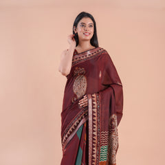 Sutra | Chanderi saree katha with sequence work