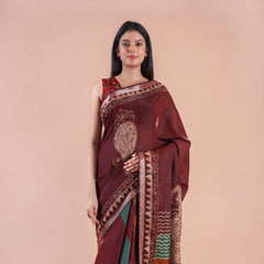Sutra | Chanderi saree katha with sequence work