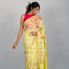 The Summer Meadow Saree