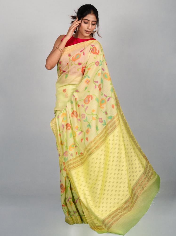 The Summer Meadow Saree