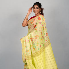 The Summer Meadow Saree