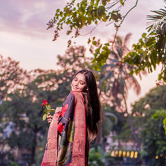 Rose Red Floral Bliss