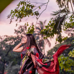 Rose Red Floral Bliss