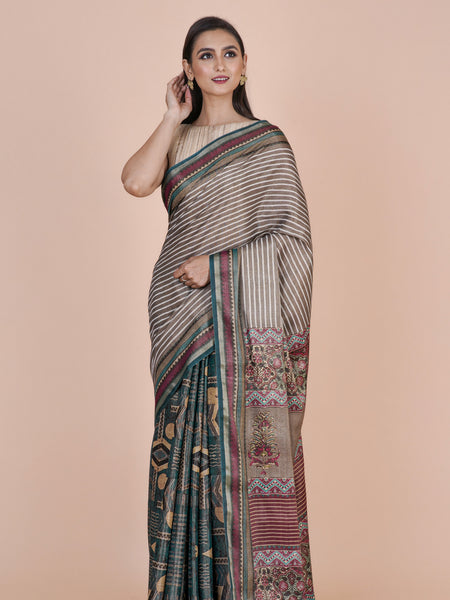 Rachna Multicolor Cotton Tissue Saree – Lightweight Elegant Sheer Ethnic Wear Saree