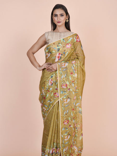 Olivia Designer Sea Green Super Net Saree – Lightweight Party Wear Saree