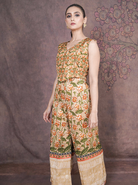 Orman Elegant Beige Silk Dress – Minimal Luxury Party Wear Outfit