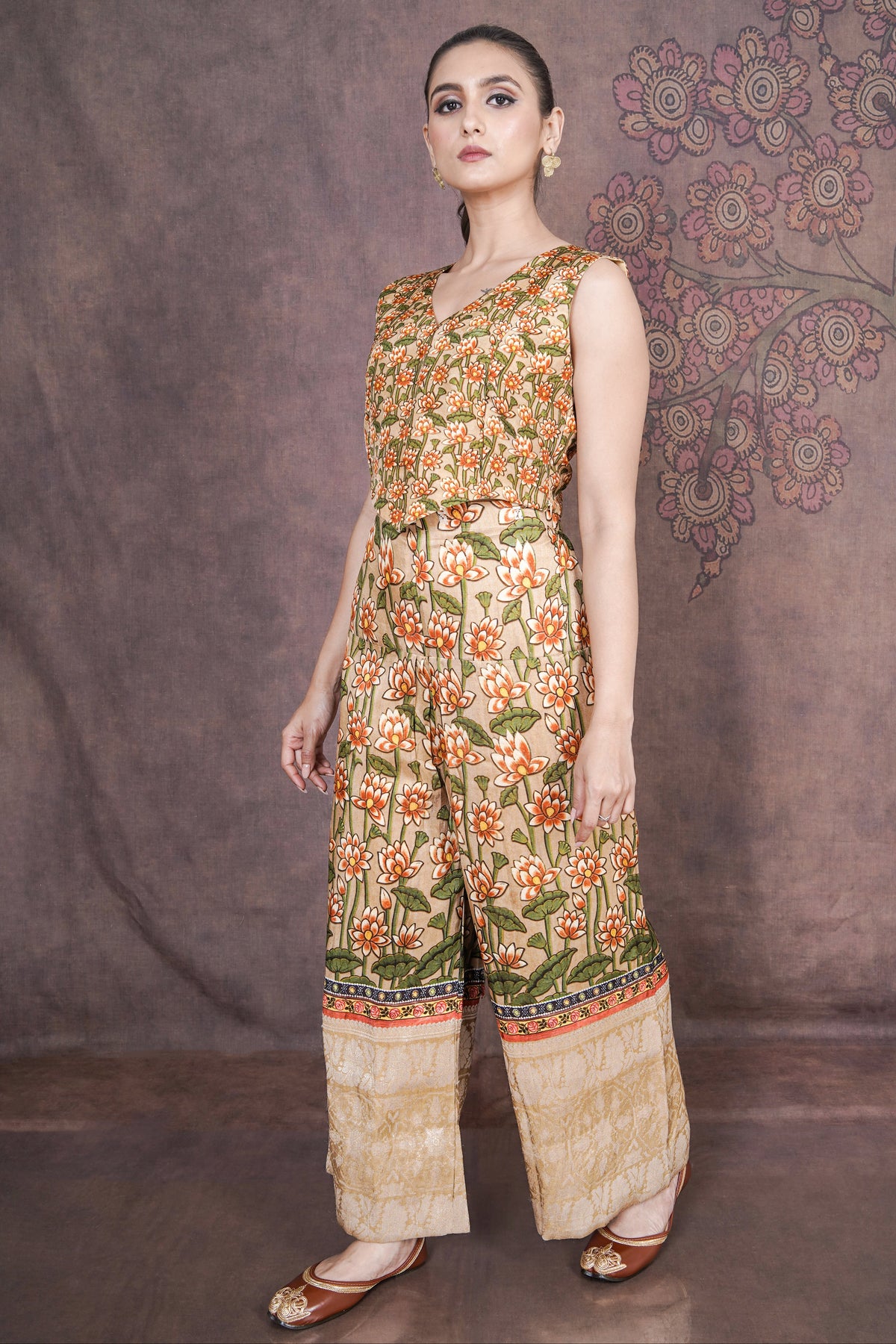 Orman Elegant Beige Silk Dress – Minimal Luxury Party Wear Outfit