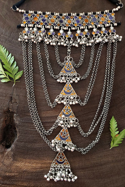 Multi Layered Neck-piece