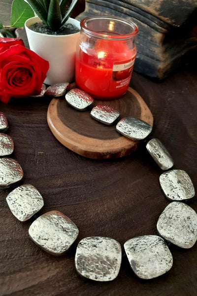 Antique stone Neckpiece