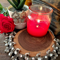 Classic Peacock Jewel Set