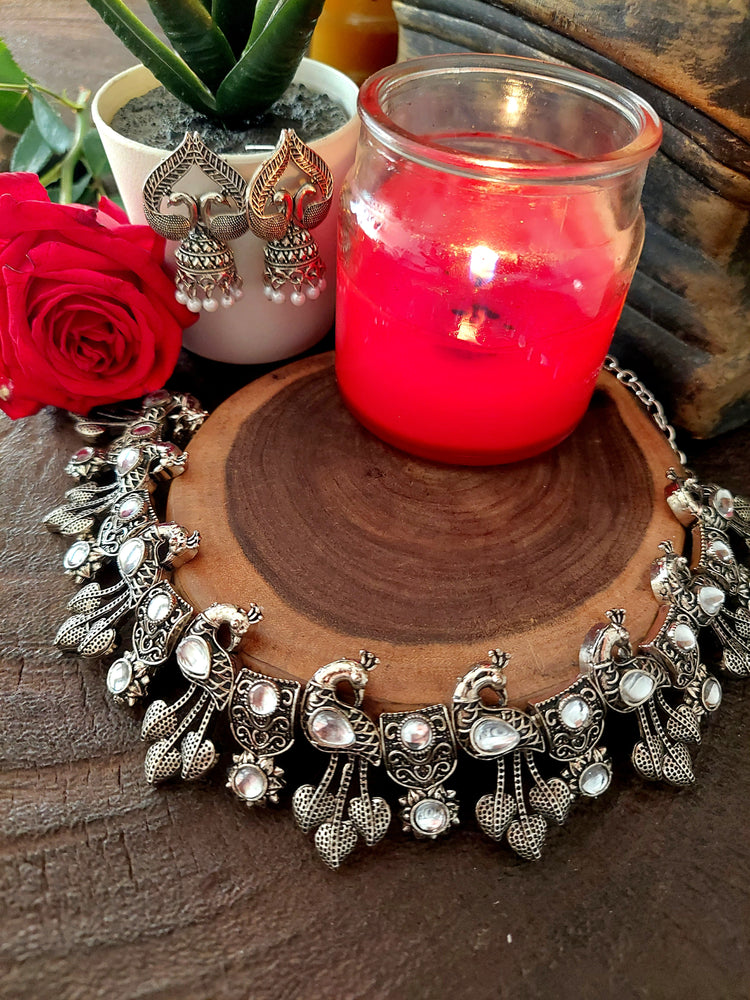 Classic Peacock Jewel Set