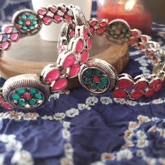 Multicolored bangles
