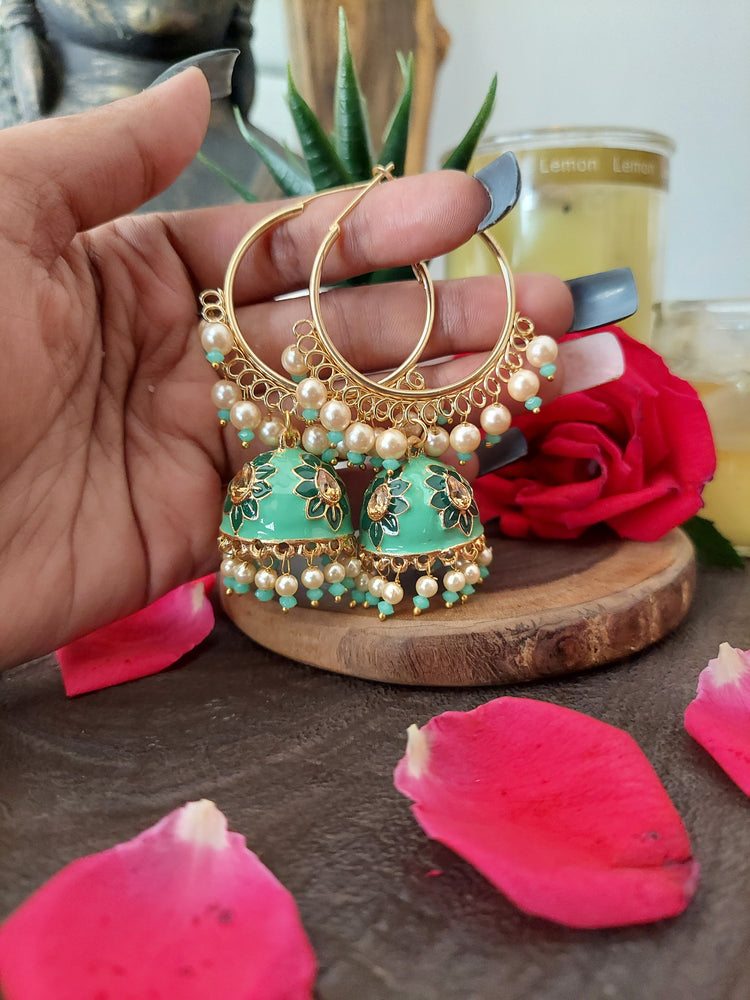 Trdaitional Round Jhumka