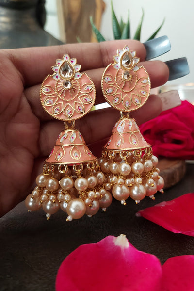 Traditional jhumka pair