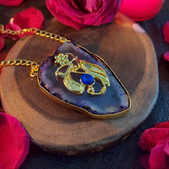 Antique Gold chained Neck-piece