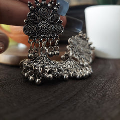 Antique intricate jhumka