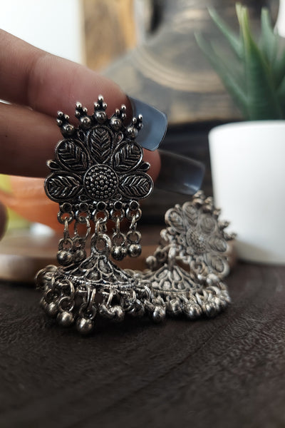 Antique intricate jhumka
