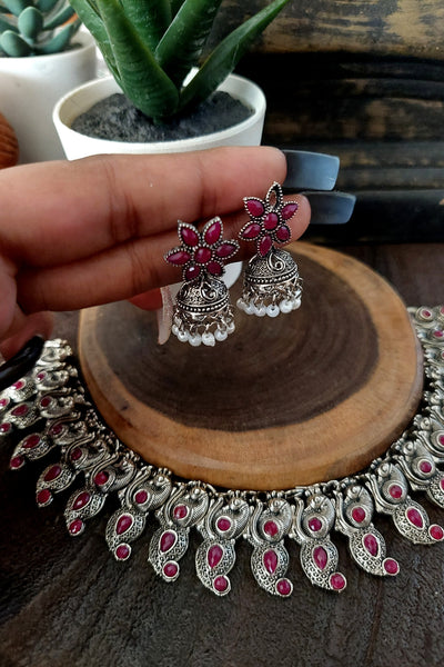 Classic red paisely Jewel Set