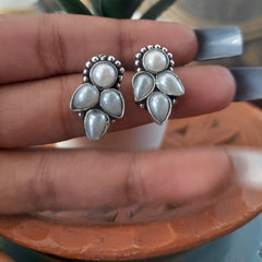 White petal studs