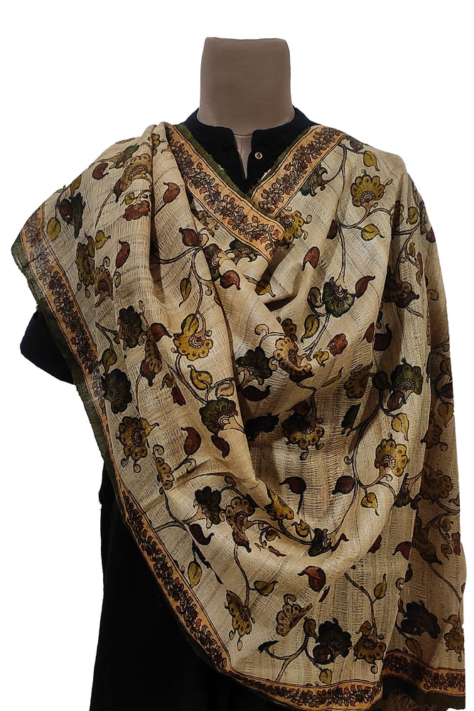 Duppatta#Cream_Royal_Kalam