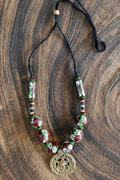 Terracotta & Dokra pendant Necklace (Copy) (Copy)