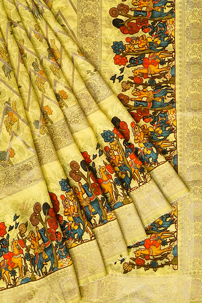 Khaddi Zari Woven Silk