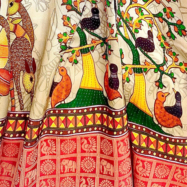Khaddi Zari Woven Silk Saree