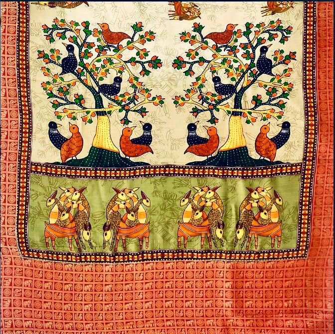 Khaddi Zari Woven Silk Saree